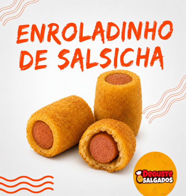 Enroladinho de salsicha